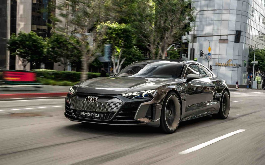 Eksklusiv prøvekjøring av Audi e-Tron GT Concept