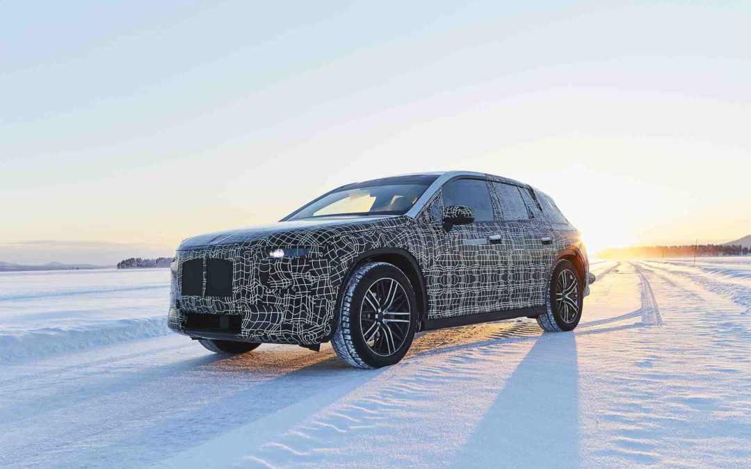 BMW’s nye elbil vintertestes i Sverige