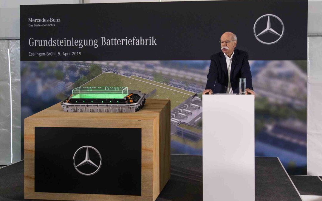 Mercedes-Benz bygger sin egen batterifabrikk